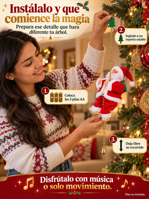 Papá Noel Escalador