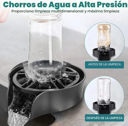 LimpiaJet Pro™ – Enjuagadora de Vasos y Botellas