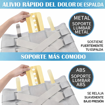 LumbarPro 360° - Faja De Soporte Lumbar Ajustable