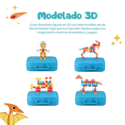 Set de aprendizaje Montessori - Tablero de aprendizaje interactivo
