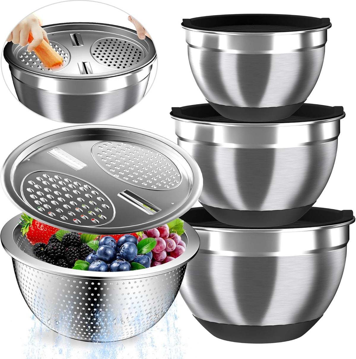 RallaFresh™ | Bowl Escurridor 4 en 1