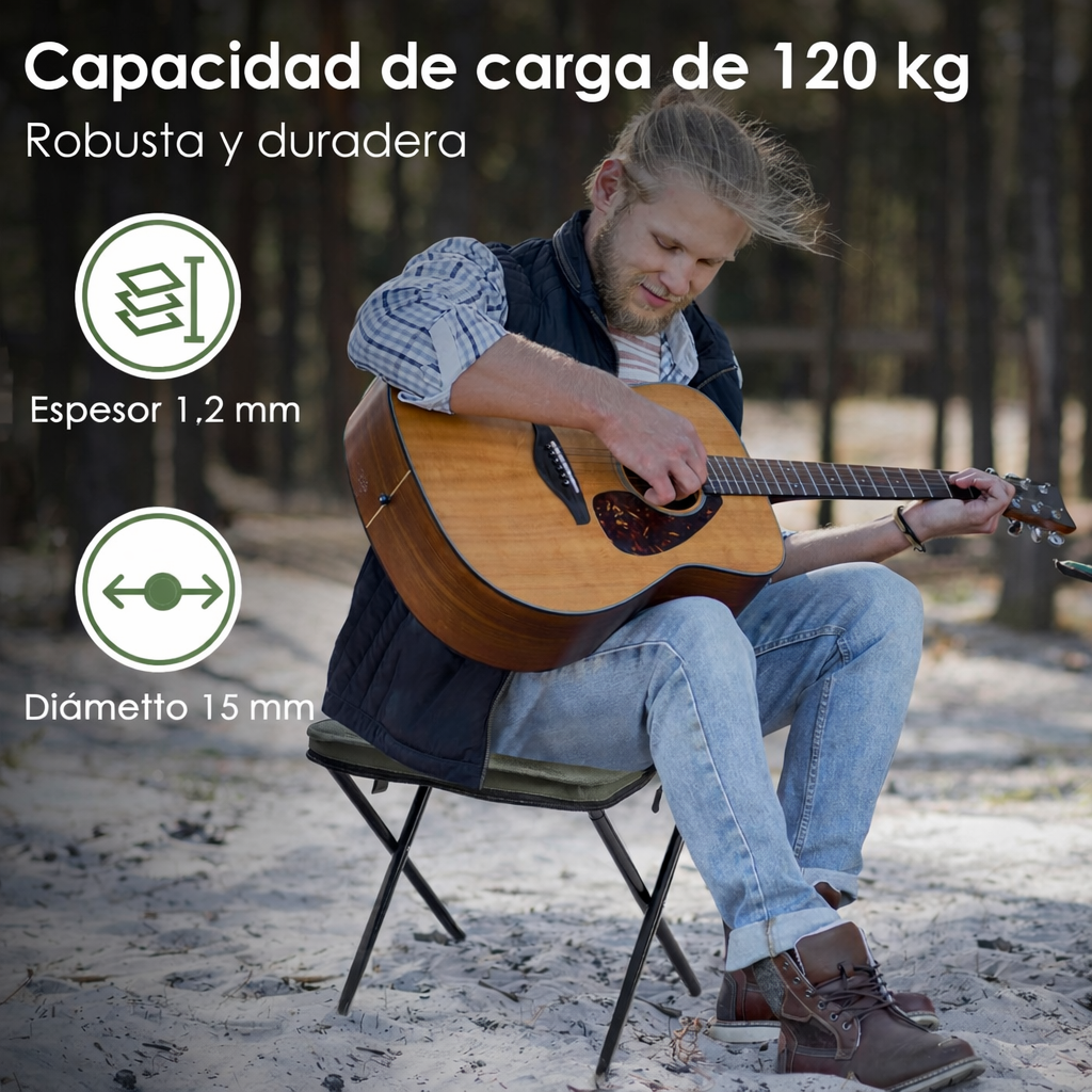Silla Portátil Plegable Para Viajes – PocketSeat™