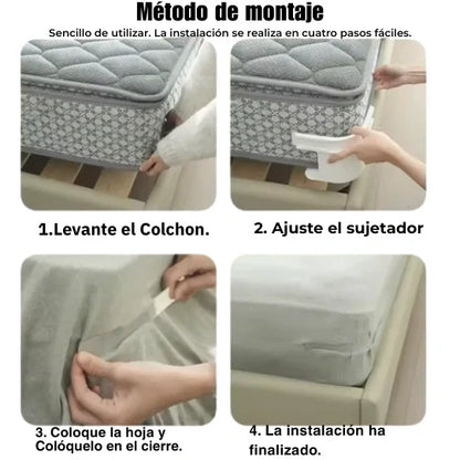 SujetaPro™  Ajuste seguro para cualquier colchón